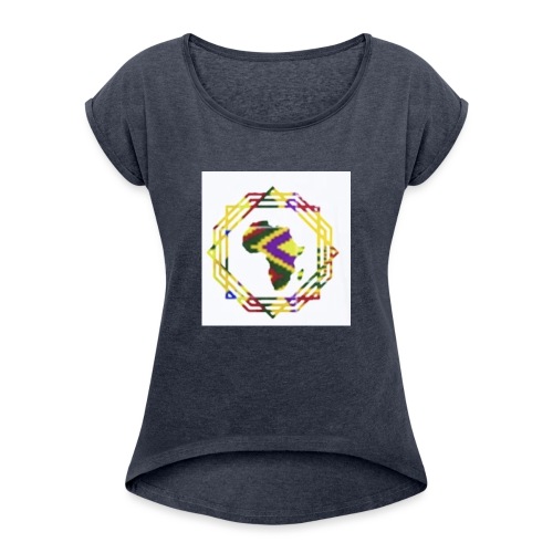 A & A AFRICA - Women's Roll Cuff T-Shirt