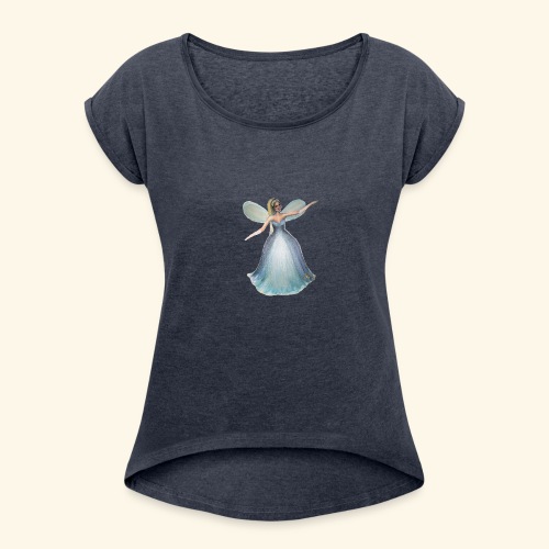 Nepria, Water Fairy - Women's Roll Cuff T-Shirt