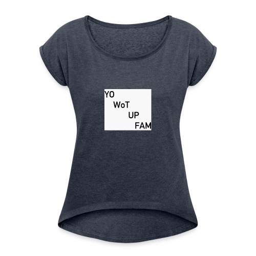YWUF - Women's Roll Cuff T-Shirt