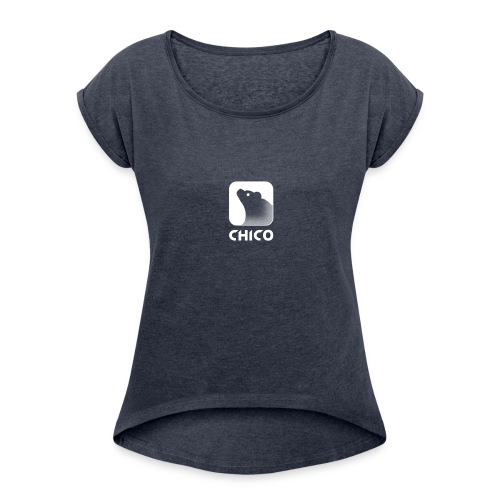 Chico's Logo with Name - Women's Roll Cuff T-Shirt