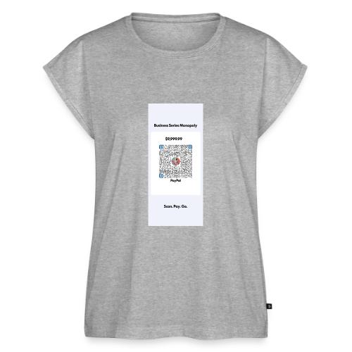 pp my qrcode 1758477437583 - Women's Premium Roll Up Sleeve T-Shirt