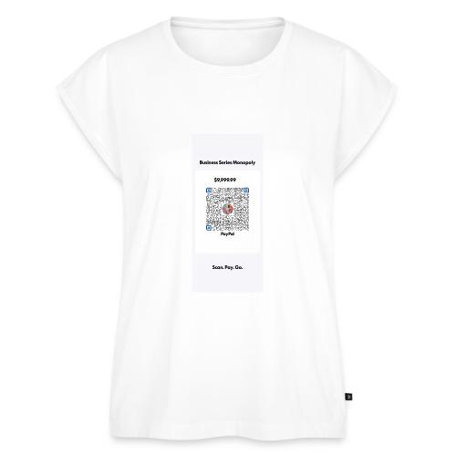 pp my qrcode 1758477437583 - Women's Premium Roll Up Sleeve T-Shirt