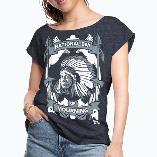 native PNG - Women's Roll Cuff T-Shirt