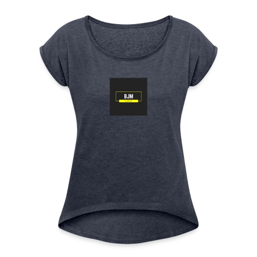 Bjm 1 - Women's Roll Cuff T-Shirt