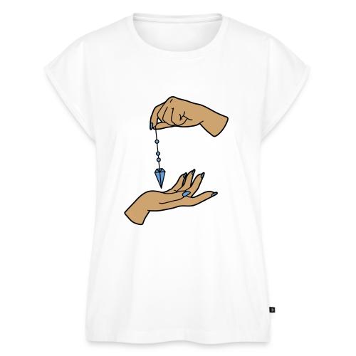 pendulum Crystal - Women's Premium Roll Up Sleeve T-Shirt