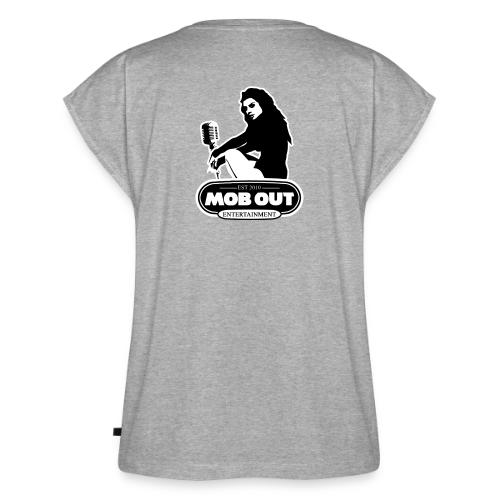 LadyMobOut - Women's Premium Roll Up Sleeve T-Shirt