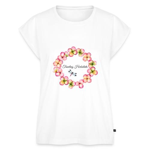 Traveling Herbalista Design Gear - Women's Premium Roll Up Sleeve T-Shirt