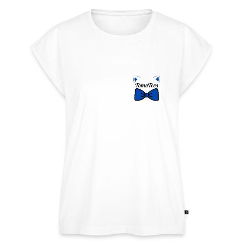 TomoTees Logo - Women's Premium Roll Up Sleeve T-Shirt