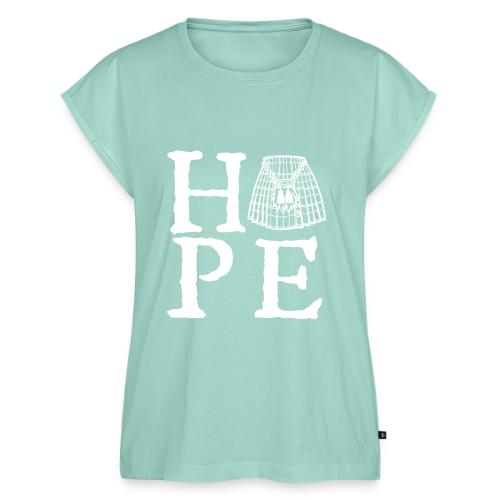 HOPE w Kilt - Women's Premium Roll Up Sleeve T-Shirt