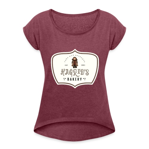 Hagrid's Bakery - Women's Roll Cuff T-Shirt