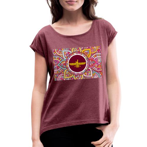 Faravahar Z1 - Women's Roll Cuff T-Shirt