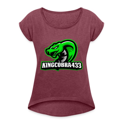 Kingcobra433 - Women's Roll Cuff T-Shirt