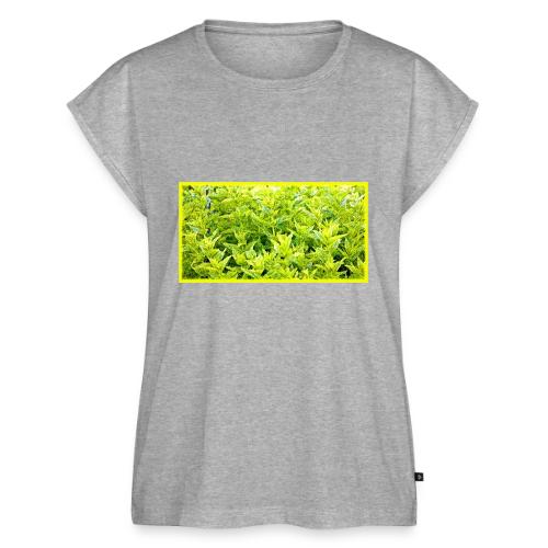 Mint Plants Cute Photo. Buy Now - Women's Premium Roll Up Sleeve T-Shirt