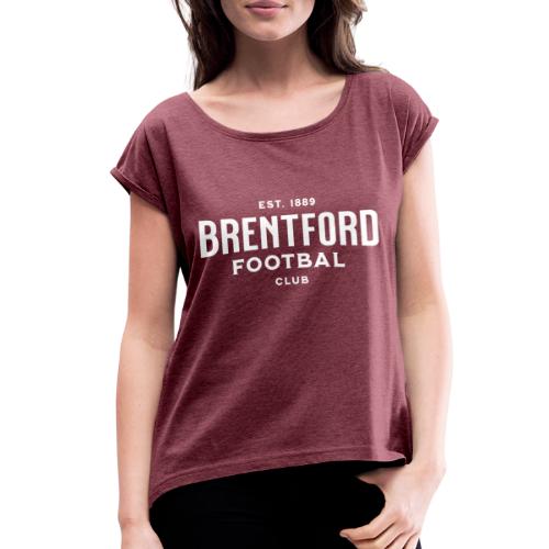 Est. 1889 Brentford Football Club - Women's Roll Cuff T-Shirt