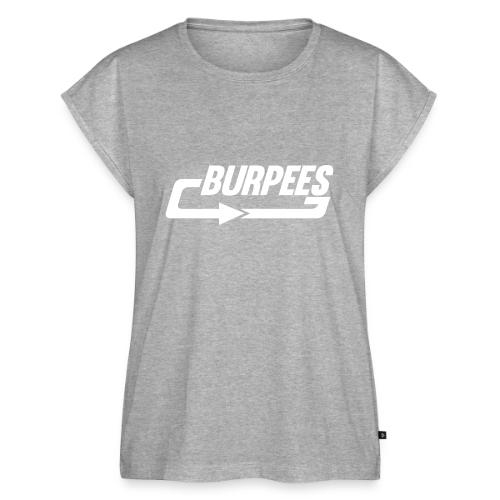 Burpees - Women's Premium Roll Up Sleeve T-Shirt