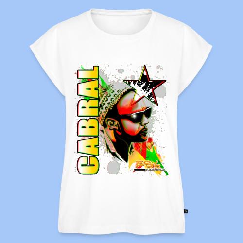 AMILCAR CABRAL 2 - Women's Premium Roll Up Sleeve T-Shirt