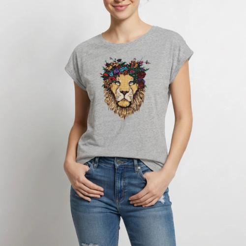 Crown of beauty - Women's Premium Roll Up Sleeve T-Shirt