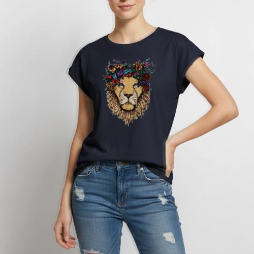 Crown of beauty - Women's Premium Roll Up Sleeve T-Shirt
