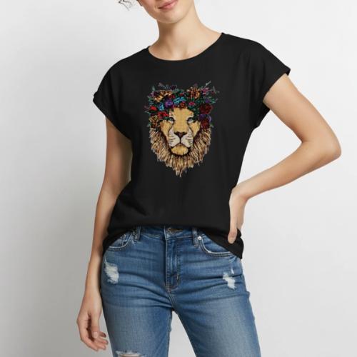 Crown of beauty - Women's Premium Roll Up Sleeve T-Shirt