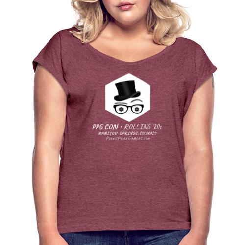 Pikes Peak Gamers Convention 2020 - Women's Roll Cuff T-Shirt