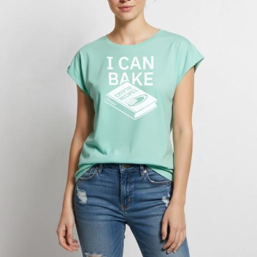 Bake it. Make it. Love it - Women's Premium Roll Up Sleeve T-Shirt