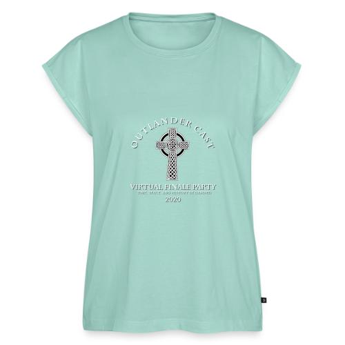Outlander Cast Virtual Finale Party Shirt - Women's Premium Roll Up Sleeve T-Shirt