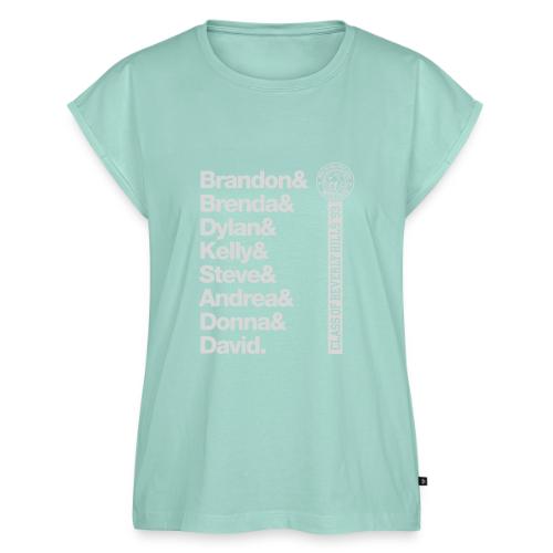 Class of 93 Grey - Women's Premium Roll Up Sleeve T-Shirt
