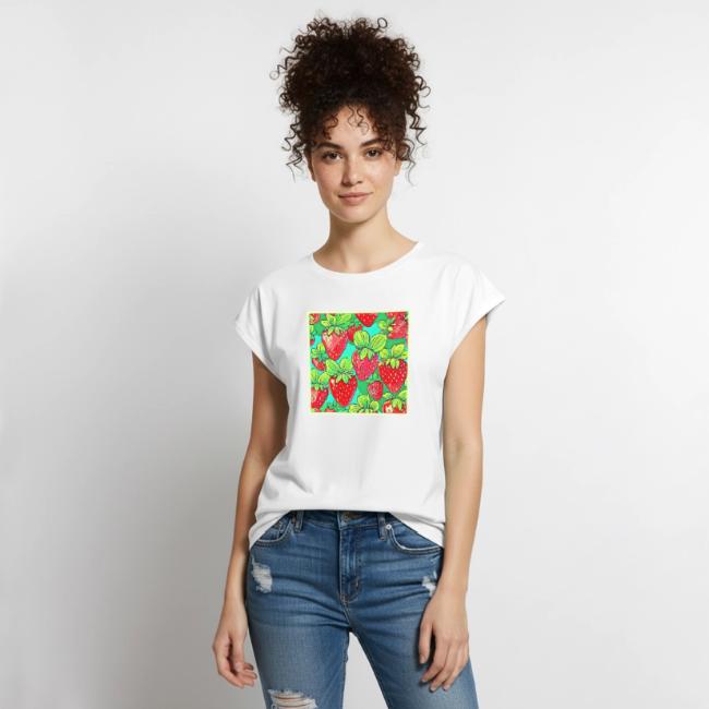Strawberry Pop Art Pattern