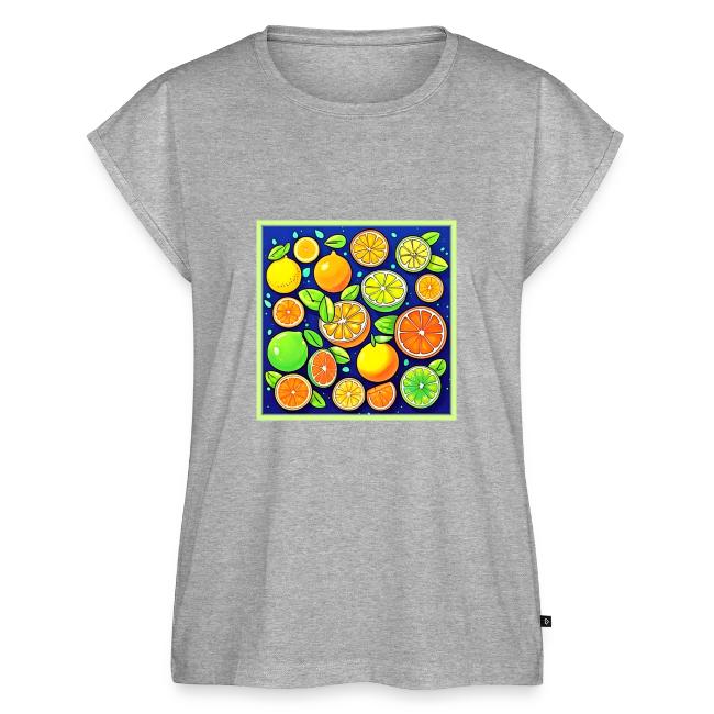 Fresh Citrus Slice Pattern