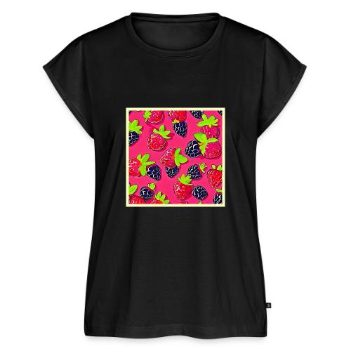 Berry Patch: Sweet Design - Women's Premium Roll Up Sleeve T-Shirt