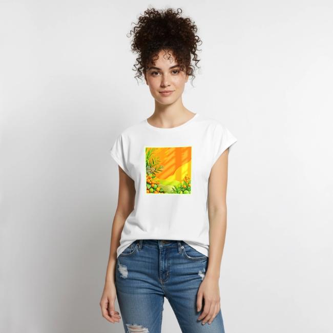 Citrus and Leaves Graphic