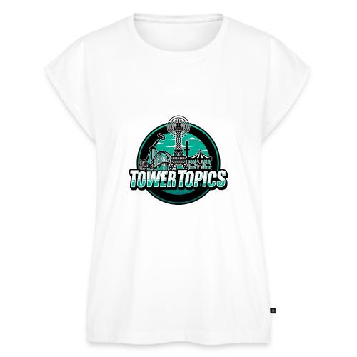 Tower Topics Alternate Logo - Women's Premium Roll Up Sleeve T-Shirt