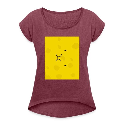 Spongy Case 5x4 - Women's Roll Cuff T-Shirt