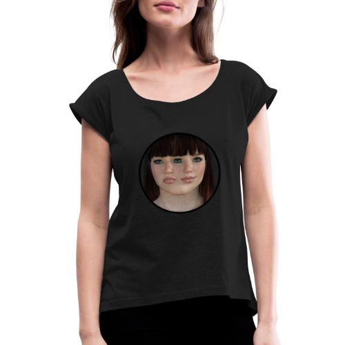 Two-faced women - Women's Roll Cuff T-Shirt