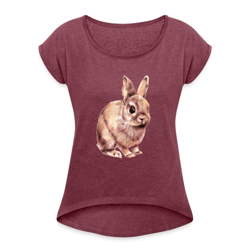 Rabbit - Women's Roll Cuff T-Shirt