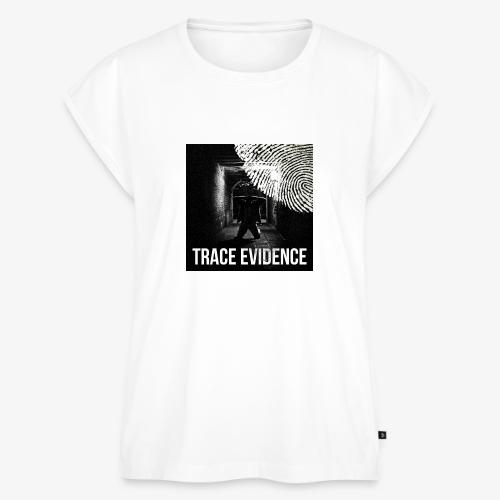 Trace Evidence Logo - Women's Premium Roll Up Sleeve T-Shirt