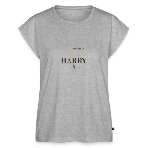 Yer A Wizard Harry - Women's Premium Roll Up Sleeve T-Shirt