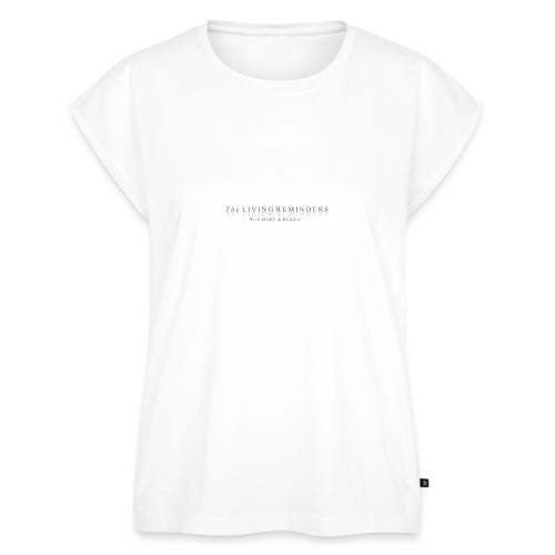 TLR LOGO Dark - Women's Premium Roll Up Sleeve T-Shirt