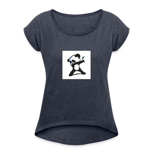 Panda DaB - Women's Roll Cuff T-Shirt