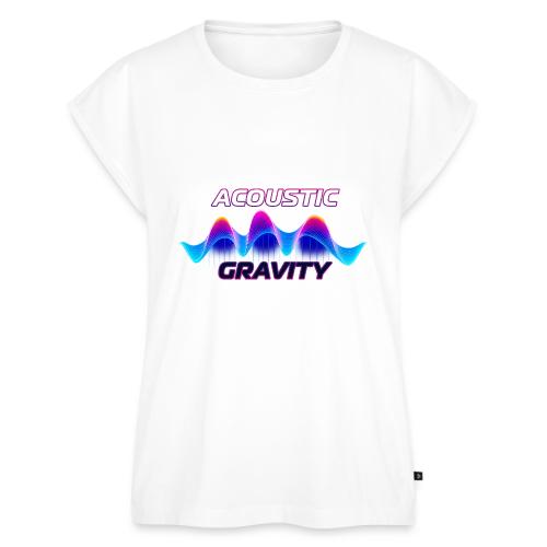 Acoustic Gravity Wave - Women's Premium Roll Up Sleeve T-Shirt