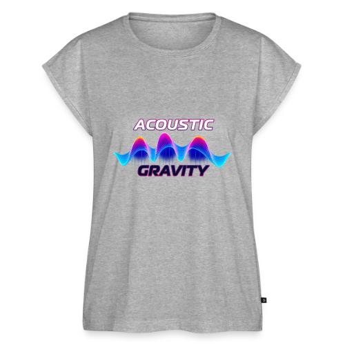 Acoustic Gravity Wave - Women's Premium Roll Up Sleeve T-Shirt