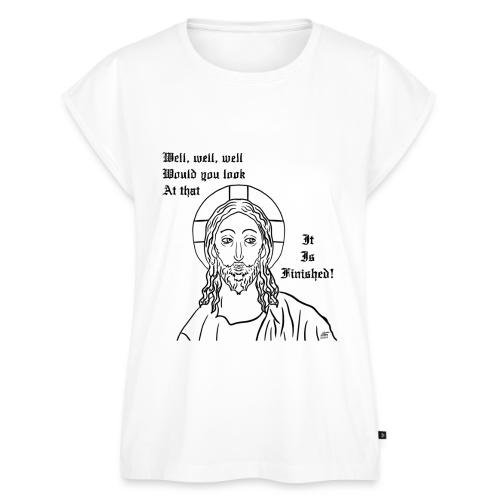 It is finished - Women's Premium Roll Up Sleeve T-Shirt