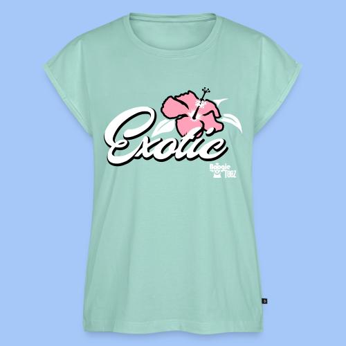 exotic - Women's Premium Roll Up Sleeve T-Shirt