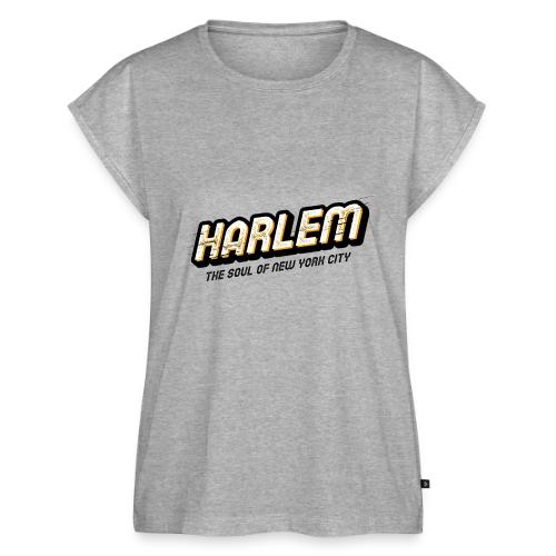 Harlem - The Soul of New York City - Women's Premium Roll Up Sleeve T-Shirt