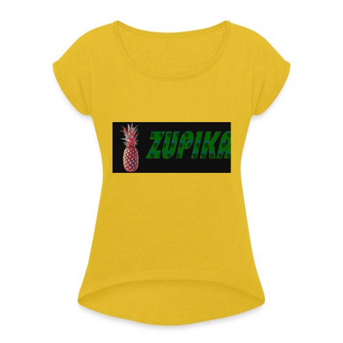 ZUPIKA - Women's Roll Cuff T-Shirt
