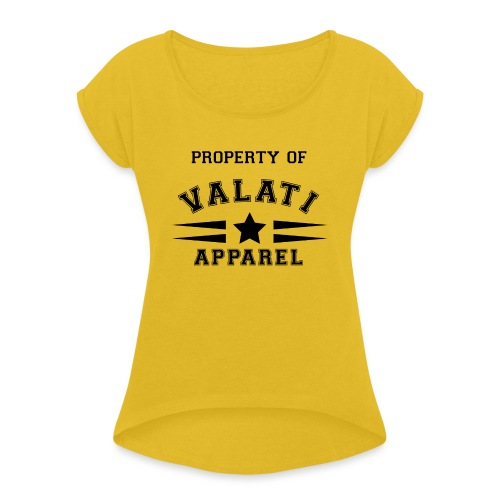 Property Of - Women's Roll Cuff T-Shirt