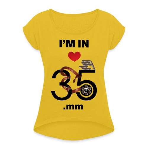 35mm - Women's Roll Cuff T-Shirt