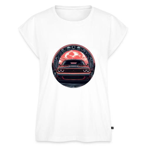 Challenger Haloween - Women's Premium Roll Up Sleeve T-Shirt