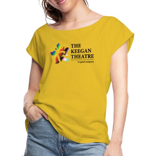 Keegan Theatre Pride Logo - Women's Roll Cuff T-Shirt