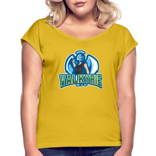 Team Valkyrie Product Line - Women's Roll Cuff T-Shirt